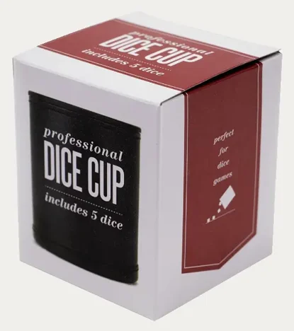 5 dice cup boxes