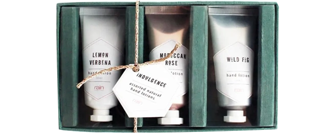5 die cut Lotion Boxes