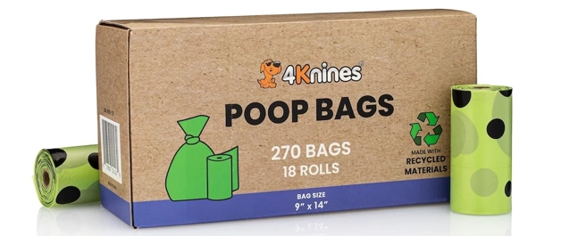 5 dog poop bags