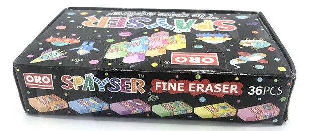 5 eraser boxes