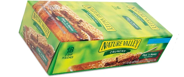 5 granola boxes
