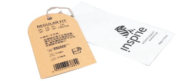 5 hang tags