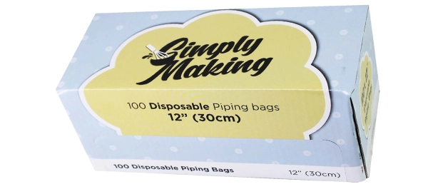 5 icing nozzles boxes