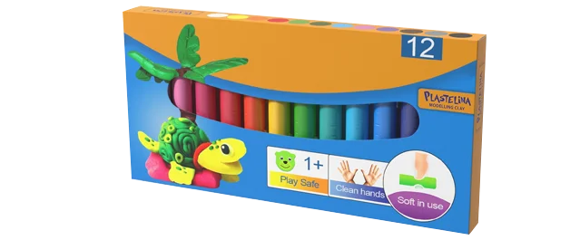 5 kids clay boxes