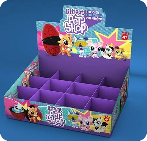 5 lip gloss display boxes