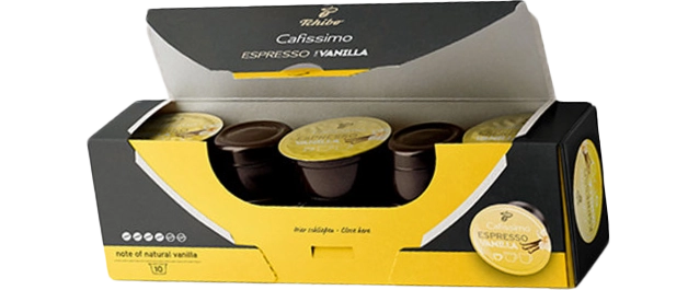 5 long coffee pod boxes