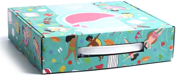 5 mailer Suitcase Boxes