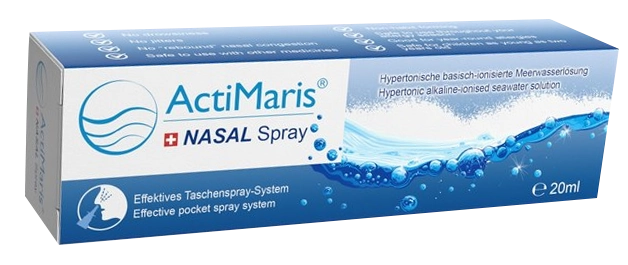 5 nasal spray boxes