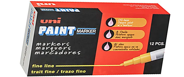 5 paint marker boxes