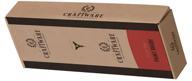 5 painting brush boxes