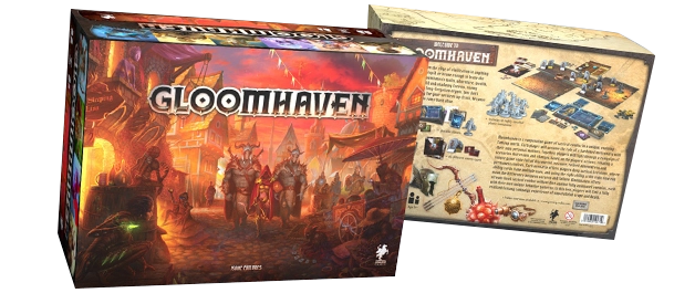 5 printed Game Boxes