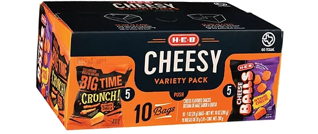 5 printed cheese ball boxes
