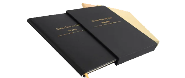 5 rigid Book Sleeves