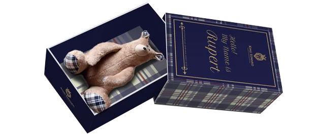 5 teddy bear sleeve boxes