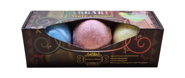 6 bath bomb display boxes