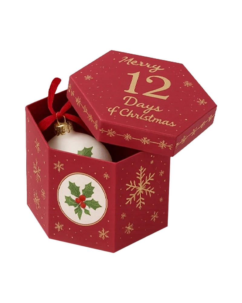 8 Custom ornament boxes