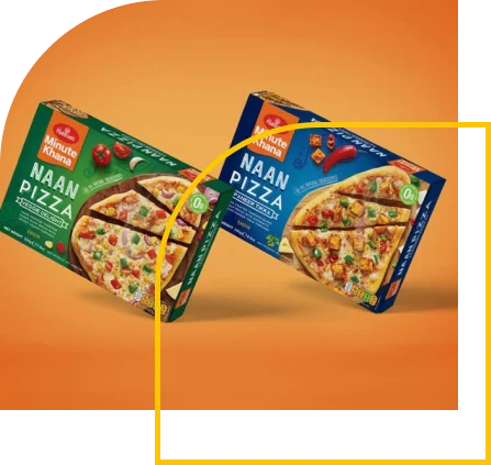 Frozen pizza