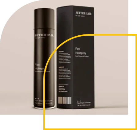 Hair Spray Boxes