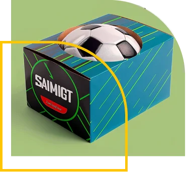 Soccer ball boxes