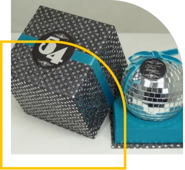 disco ball boxes