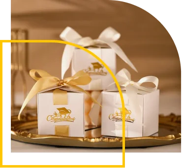 graduation favor boxes