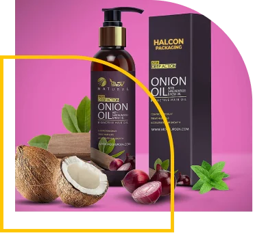 hair oil boxes