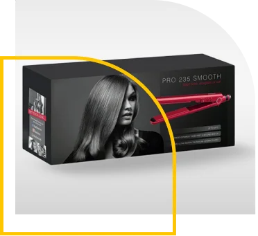hair straightener boxes