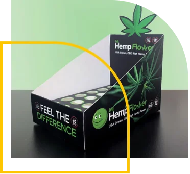 hemp display boxes
