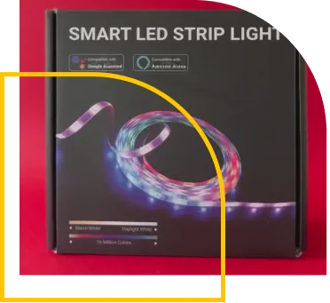 led light strips boxes