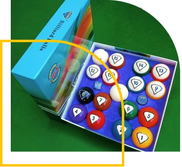 snooker ball boxes