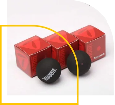 squash ball boxes