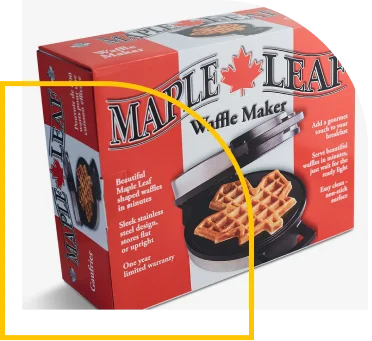 waffle iron boxes